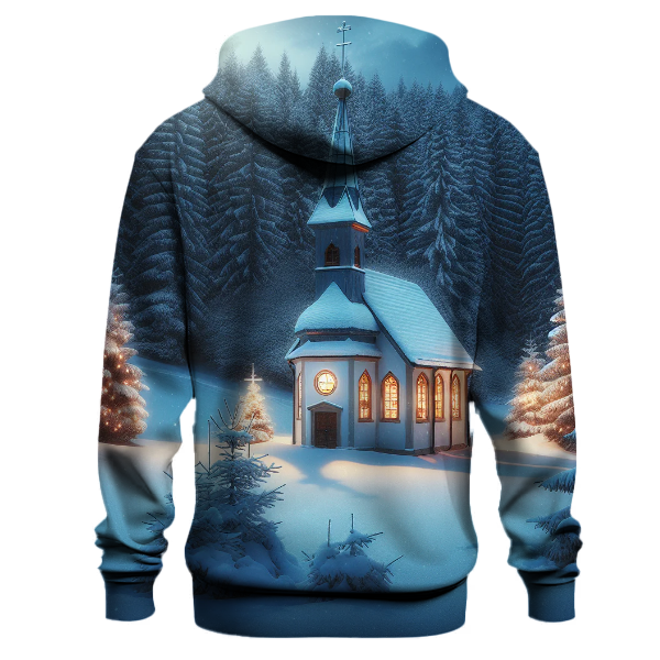 Christmas Candlelit Chapel Hoodie