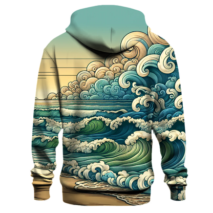 Ocean Waves Symphony Hoodie