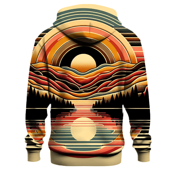 Vintage Retro Sunset Hoodie