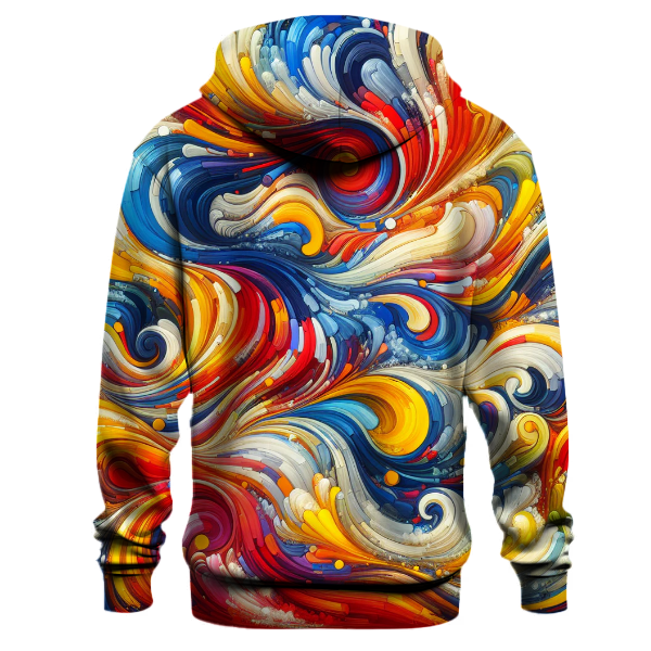 Artistic Harmony of Colors Hoodie