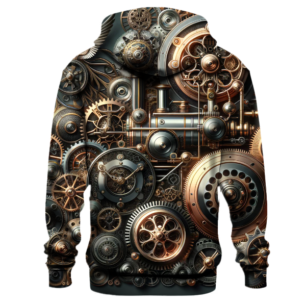 Steampunk Mechanical Marvel Hoodie