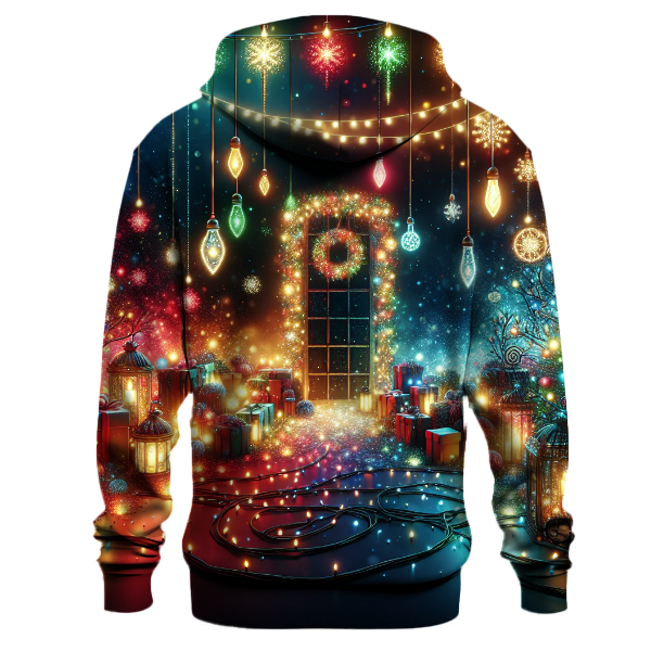 Christmas Lights on a String Hoodie