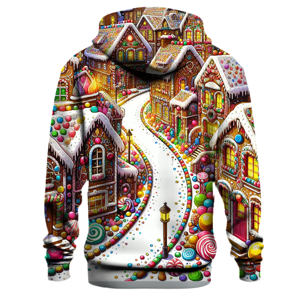 Gingerbread Village Fun Hoodie Heavyweight Hoodies