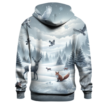 Winter Wonderland Wildlife Hoodie