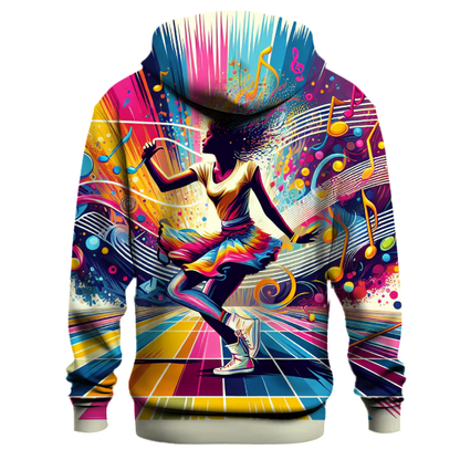 Funky 80s Dancer Hoodie