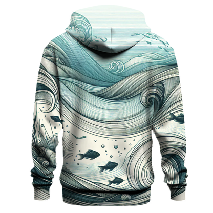 Oceanic Waves Harmony Hoodie