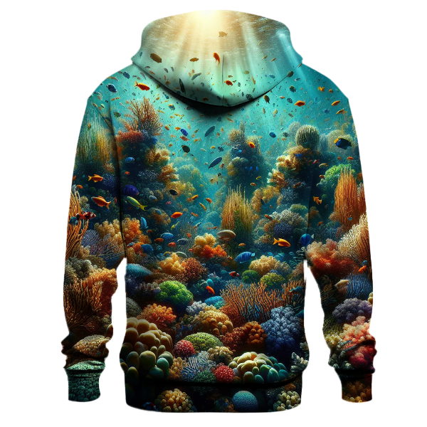 Colorful Coral Reef Adventure Hoodie