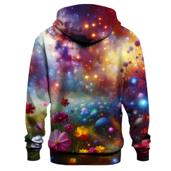 Galactic Wildflower Meadow Hoodie