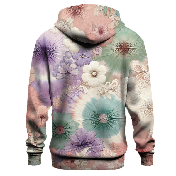 Spring Blossom Tie-Dye Hoodie