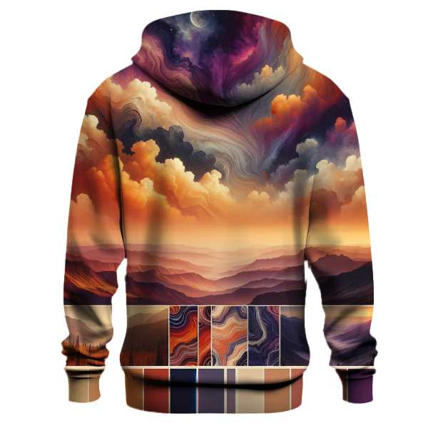 Desert Sunset Oasis Hoodie