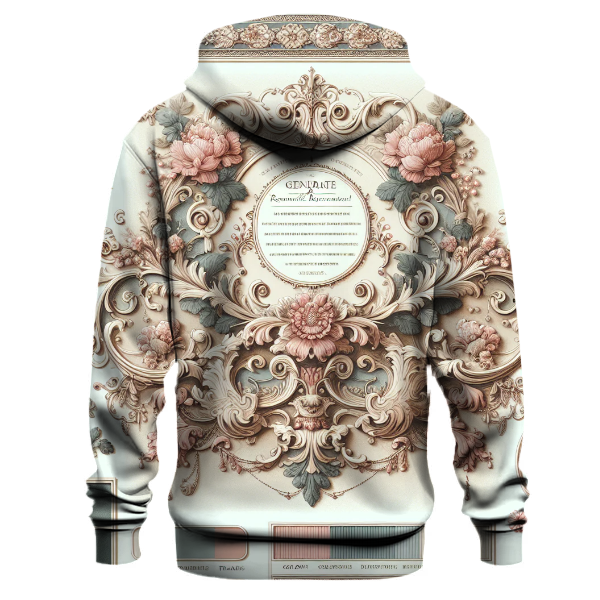 Romantic Rococo Dreams Hoodie