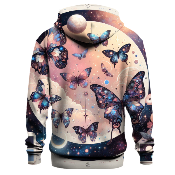 Cosmic Butterfly Dreams Hoodie