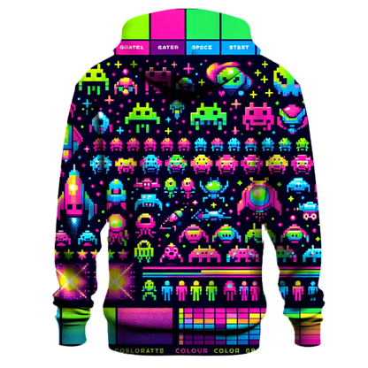 Space Invaders Unite Hoodie