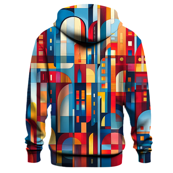 Abstract Cityscape Hoodie