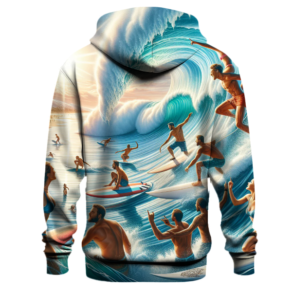 Surf's Up Adventure Hoodie Hoodie Designs