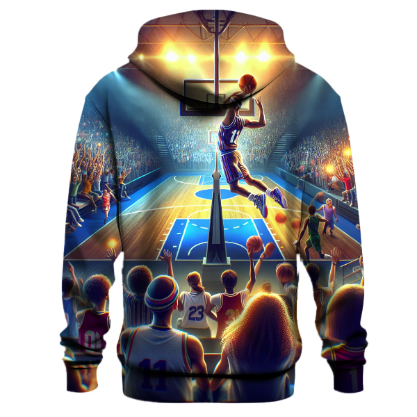 Basketball Game On Hoodie Hoodie Designs