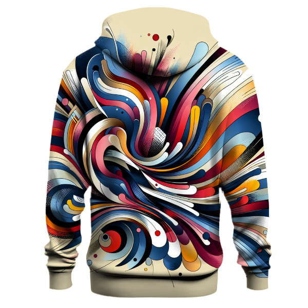 Dynamic Abstract Energy Hoodie