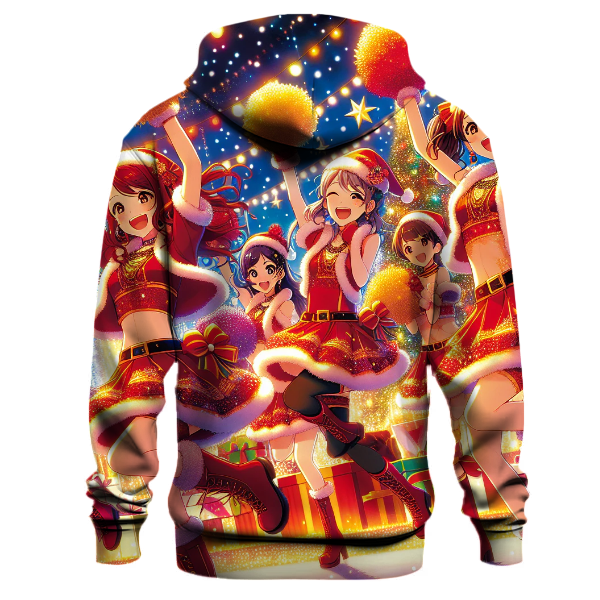 Christmas Cheerleader Hoodie