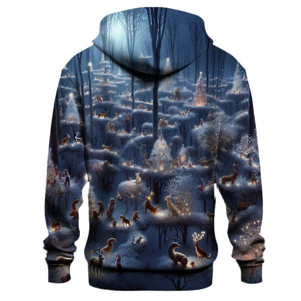 Festive Fairy Tale Forest Hoodie