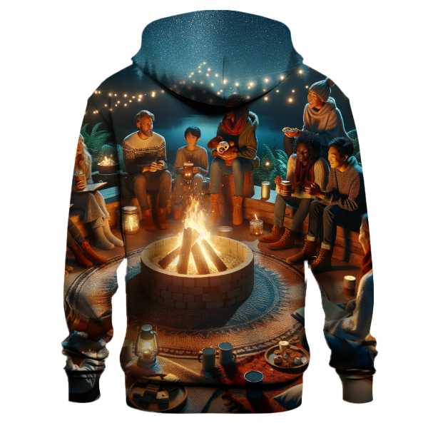 Classic Holiday Campfire Night Hoodie