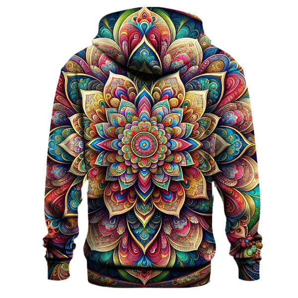 Radiant Mandala Dreams Hoodie