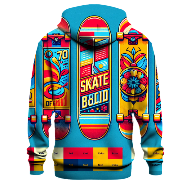 Classic 70s Skate Culture Hoodie