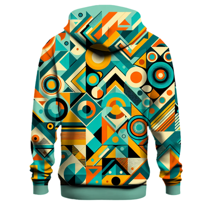 Bold Geometric Shapes Hoodie