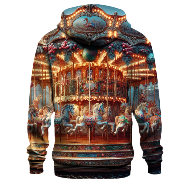 Joyful Christmas Carousel Hoodie