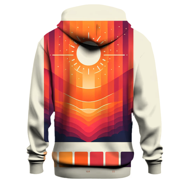 Burnt Sunset Gradient Hoodie