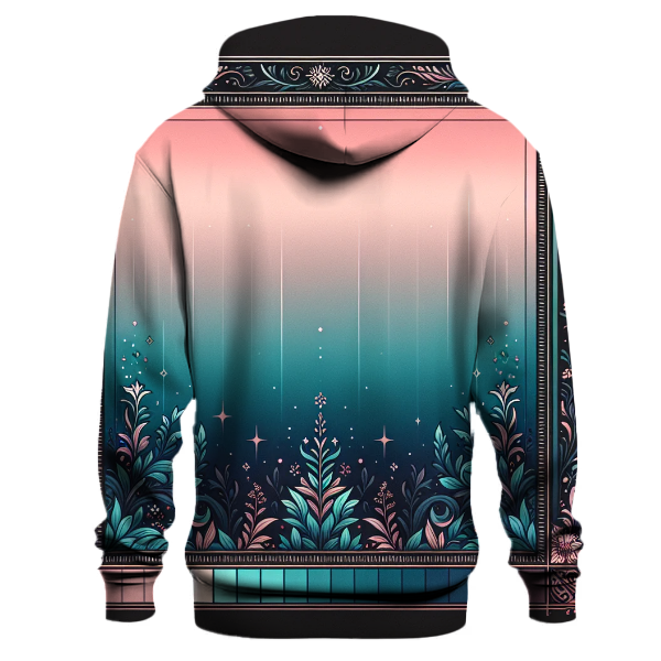 Twilight Garden Gradient Hoodie