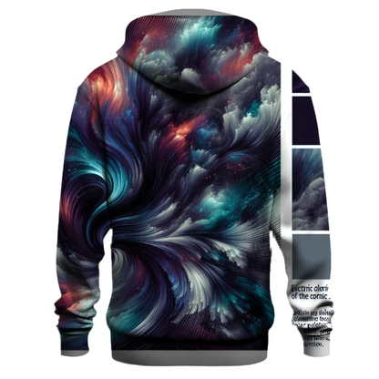 Galactic Storm Tie-Dye Hoodie