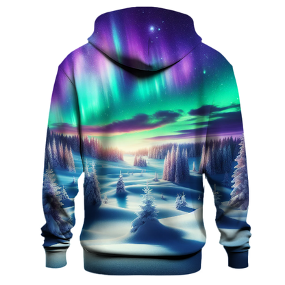 Northern Lights Christmas Charm Hoodie