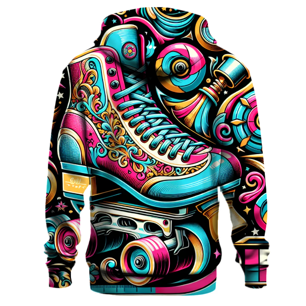 Classic Retro Skating Vibes Hoodie