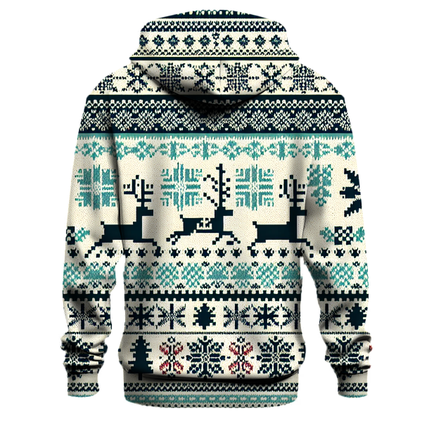 Festive Nordic Knits Hoodie