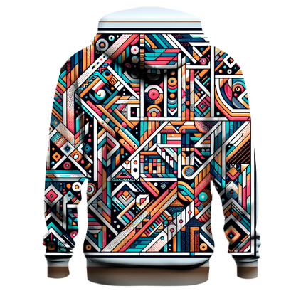 Chic Geometric Shapes Hoodie