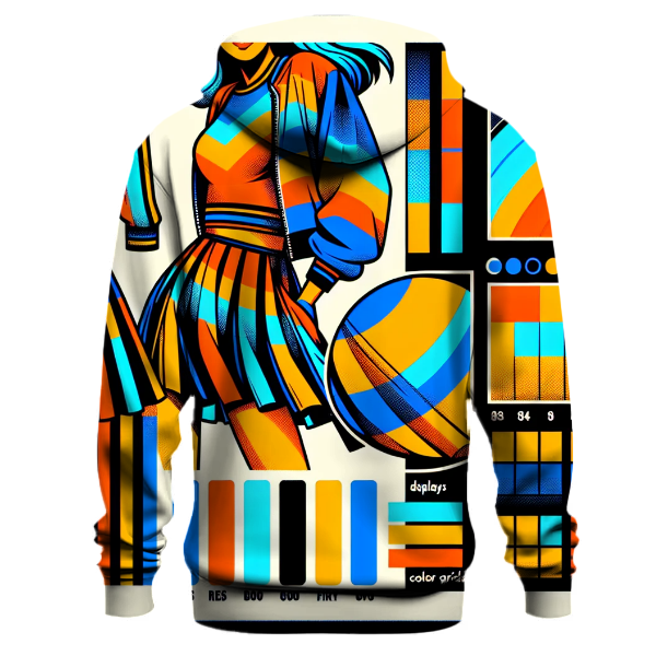 Retro Groove Stripes Hoodie