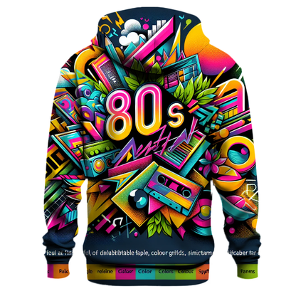 Vibrant Graffiti Explosion Hoodie