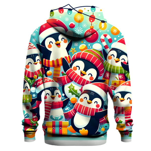 Merry Penguin Party Hoodie