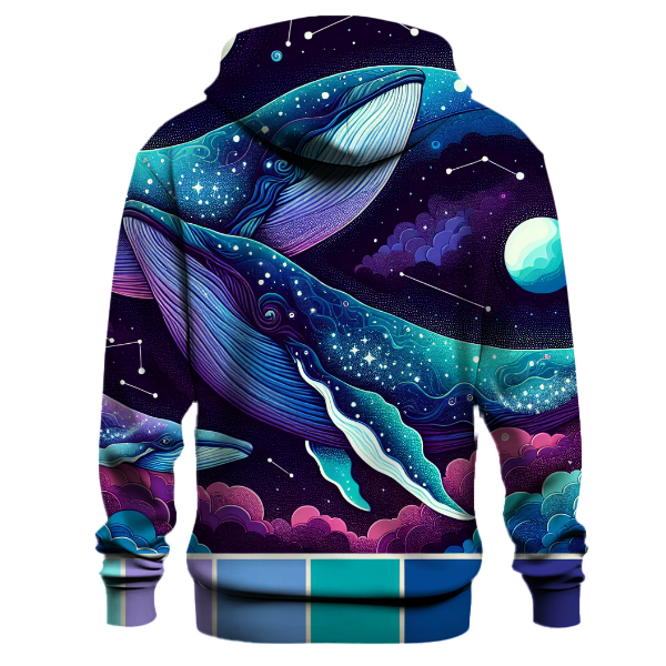 Cosmic Whale Dance Hoodie