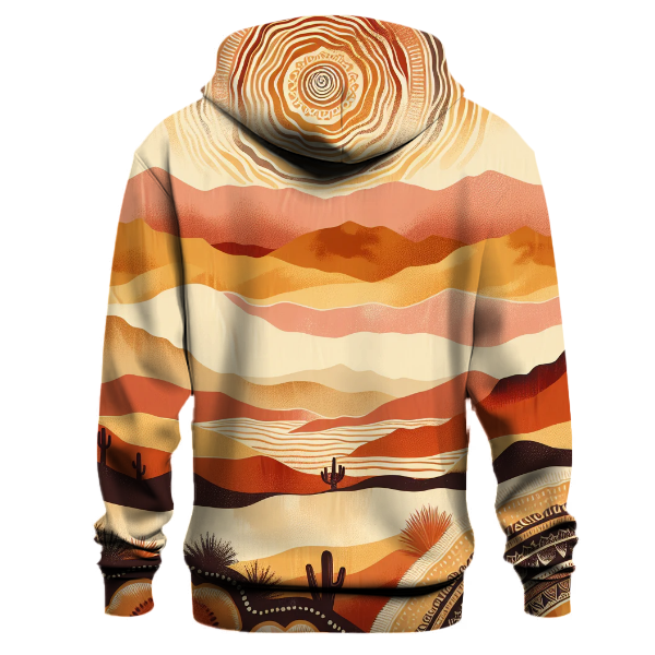 Desert Sunrise Tie-Dye Hoodie