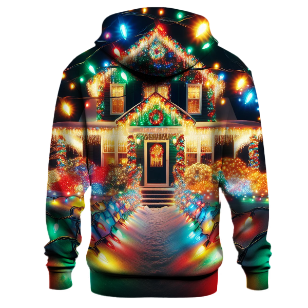 Classic Christmas Lights String Hoodie