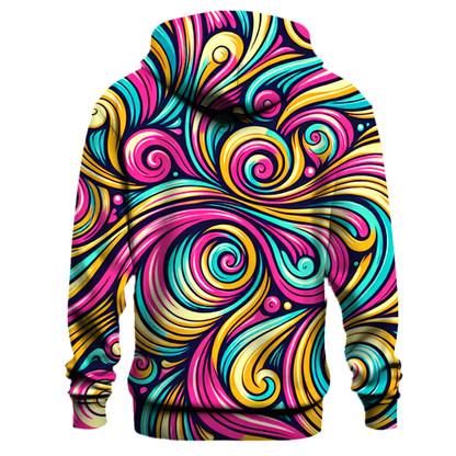 Colorful Spiral Daze Hoodie