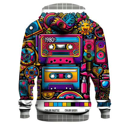 Rad Retro Graphics Hoodie