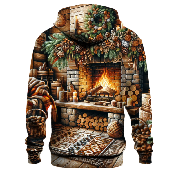 Rustic Cabin Christmas Hoodie