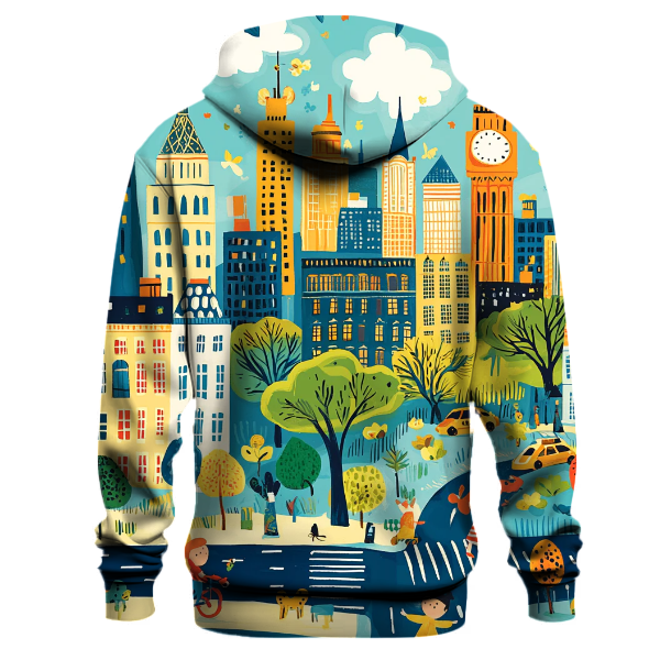 Whimsical City Dreams Hoodie