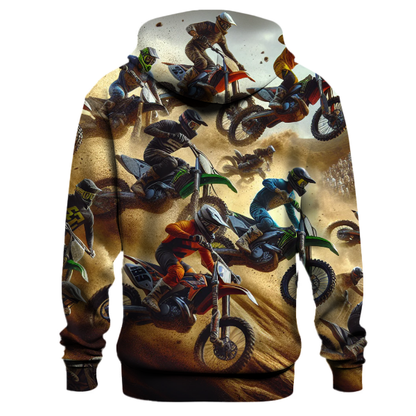 Motocross Dirt Thrill Hoodie