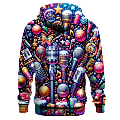 Christmas Karaoke Celebration Hoodie