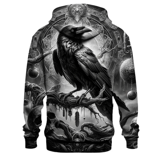 Gothic Raven Mystery Hoodie