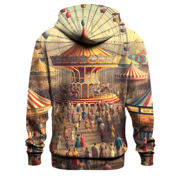 Vintage Carnival Vibes Hoodie