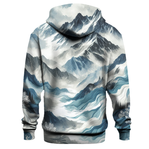 Cool Mountain Peaks Hoodie